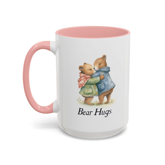 Bear Hugs - Cottagecore Animal Mug (11, 15oz)